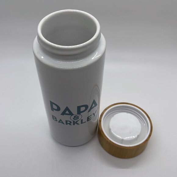NWT Papa & Barkley Ceramic Branded Insulated Water Bottle - Picture 5 of 6